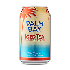 PALM BAY ICED TEA PINEAPPLE PEACH