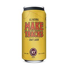 THE RED THREAD BREWING CO MAKE TRACKS CRAFT LAGER